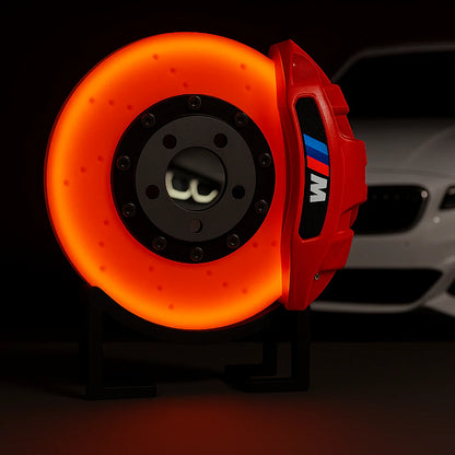 DIY Brake Disc LED Atmosphere Charging Desktop Wall-mounted Night Light Ornament (customizable)