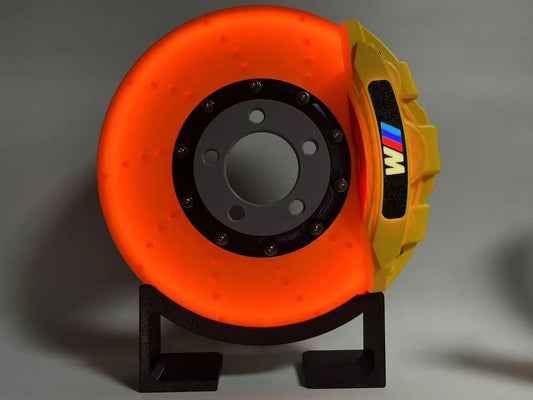 DIY Brake Disc LED Atmosphere Charging Desktop Wall-mounted Night Light Ornament (customizable)